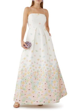 Beau Watercolor Gown